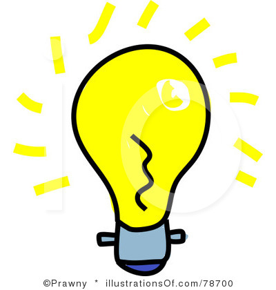 Light Bulb Idea Clip Art.