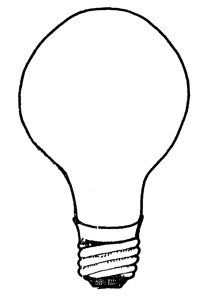 Light Bulbs Clipart.