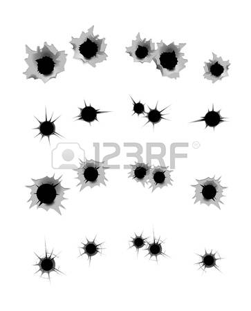 2,002 Bullet Hole Stock Illustrations, Cliparts And Royalty Free.