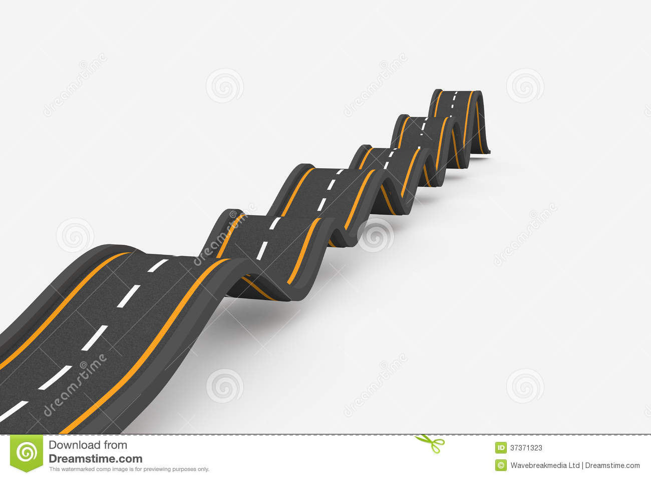 bumpy road cartoon