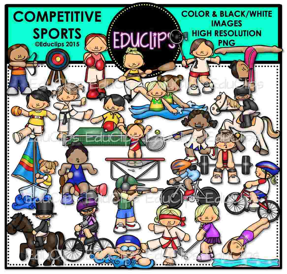 Best Cliparts: Clipart Of Competition Sports Competitive.