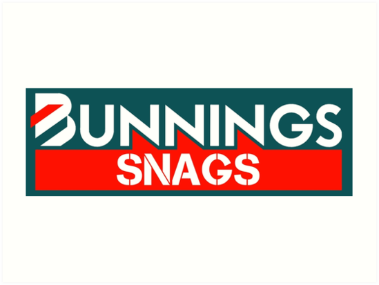 'Bunnings Snags' Art Print by BasedKiwi.