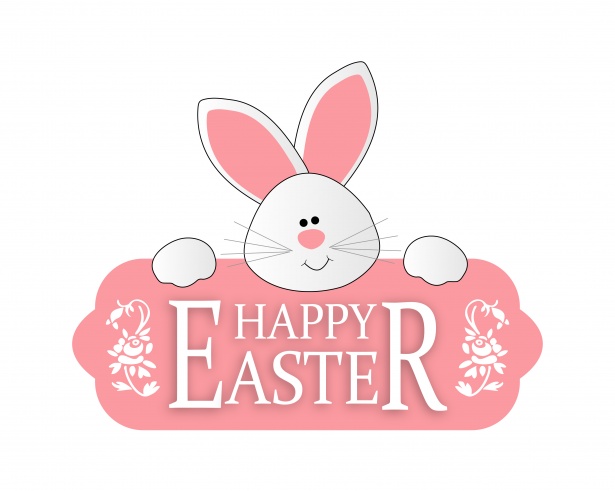 Easter Bunny Cute Clipart Free Stock Photo.