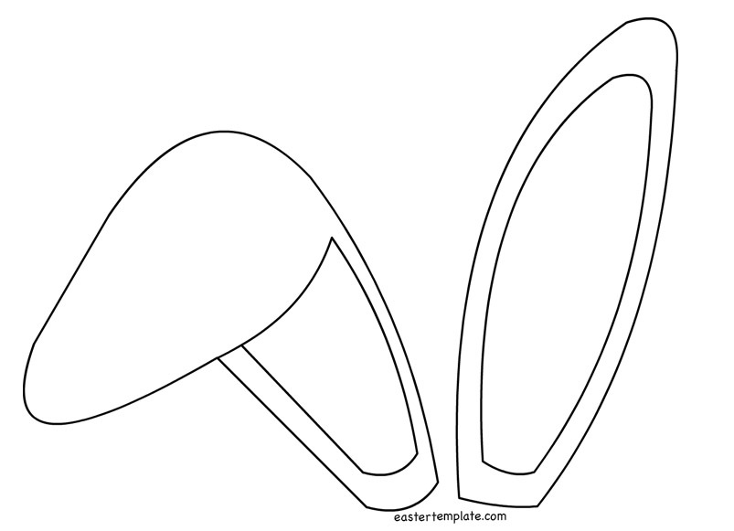 bunny ears clipart black and white 10 free Cliparts | Download images