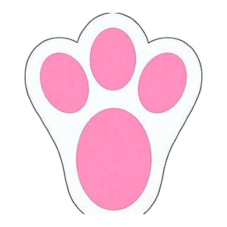 bunny paw print clip art 20 free Cliparts | Download images on ...