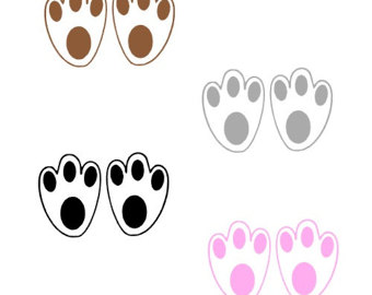 Bunny footprint.