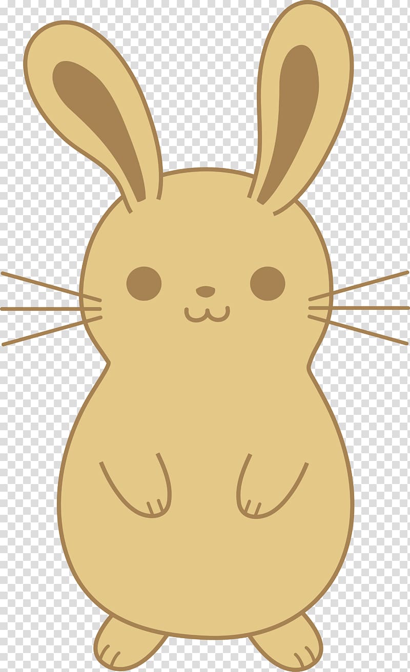 Easter Bunny Rabbit Cuteness Drawing , Bunny transparent.