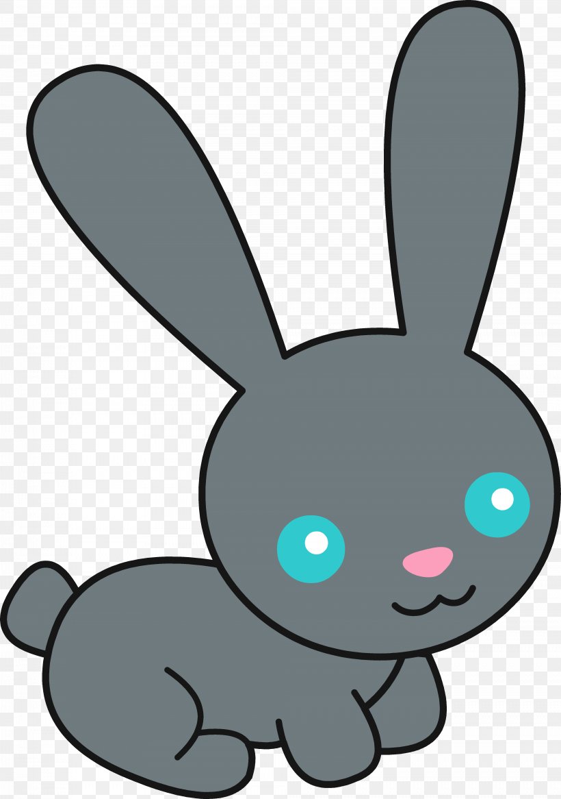 Easter Bunny Rabbit Cuteness Clip Art, PNG, 4018x5718px.