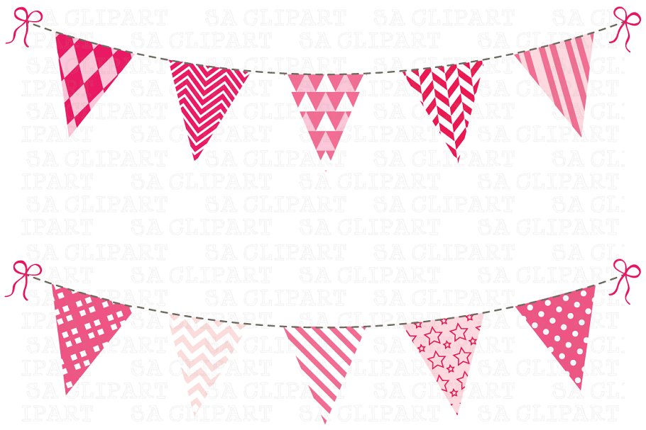 Bunting Banner Clipart.
