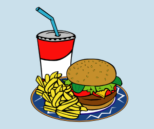 Fries Burger Soda Fast Food Clip Art at Clker.com.