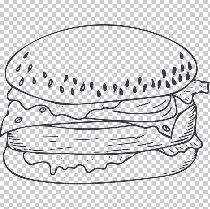 Cartoon Poster Black And White PNG, Clipart, Angle, Burger.