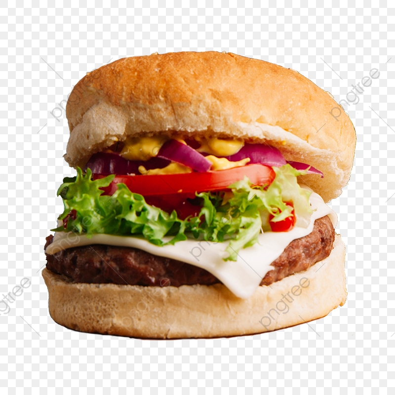 Realistic Burger Png And Psd, Realistic Burger Png, Realistic.