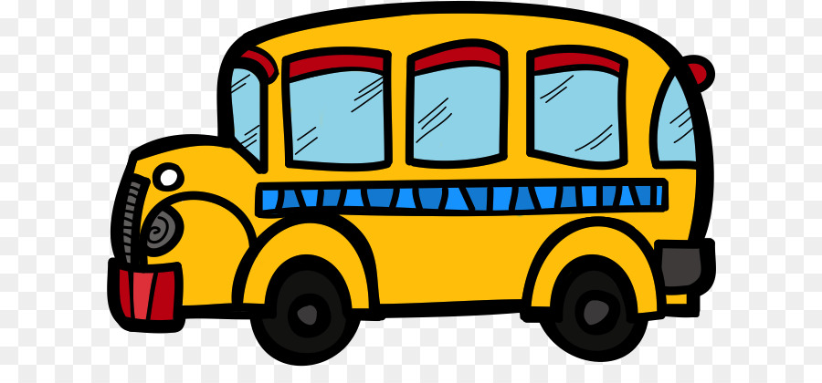 School Bus Cartoon.
