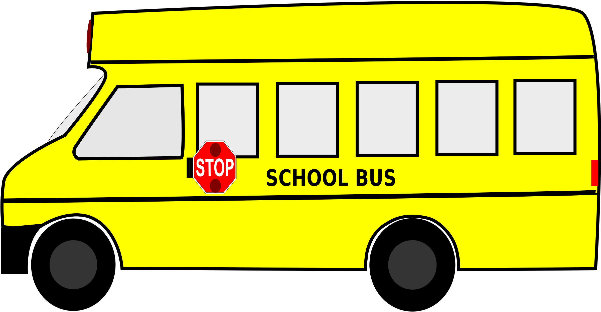 Free Clip Art School Bus.
