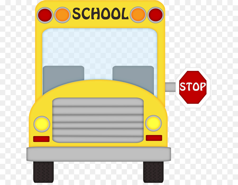 School Bus Cartoon clipart.