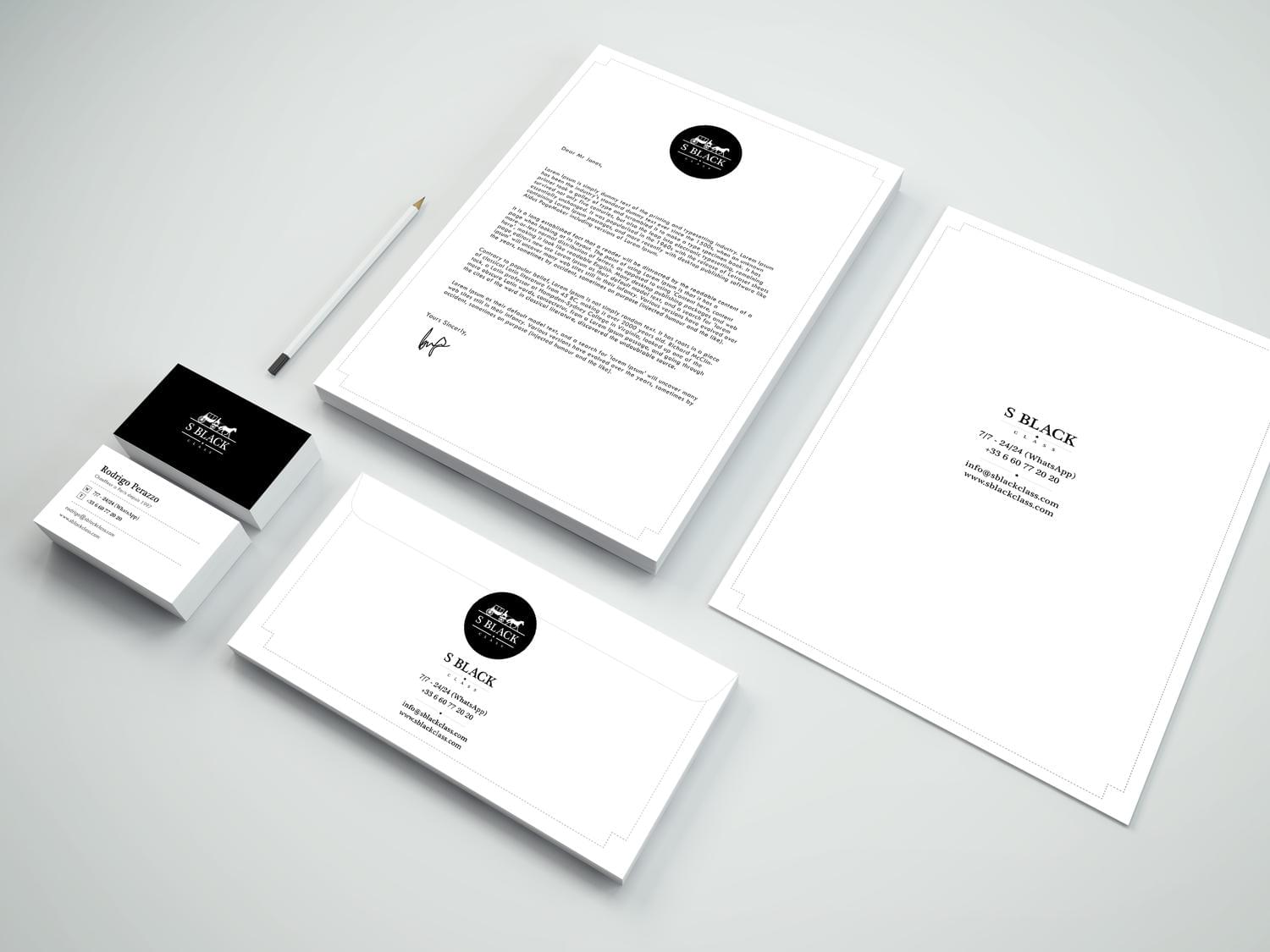 Professional Business cards, Letterheads, Envelopes and.