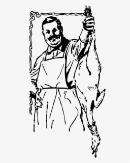 Free Butcher Clip Art with No Background.