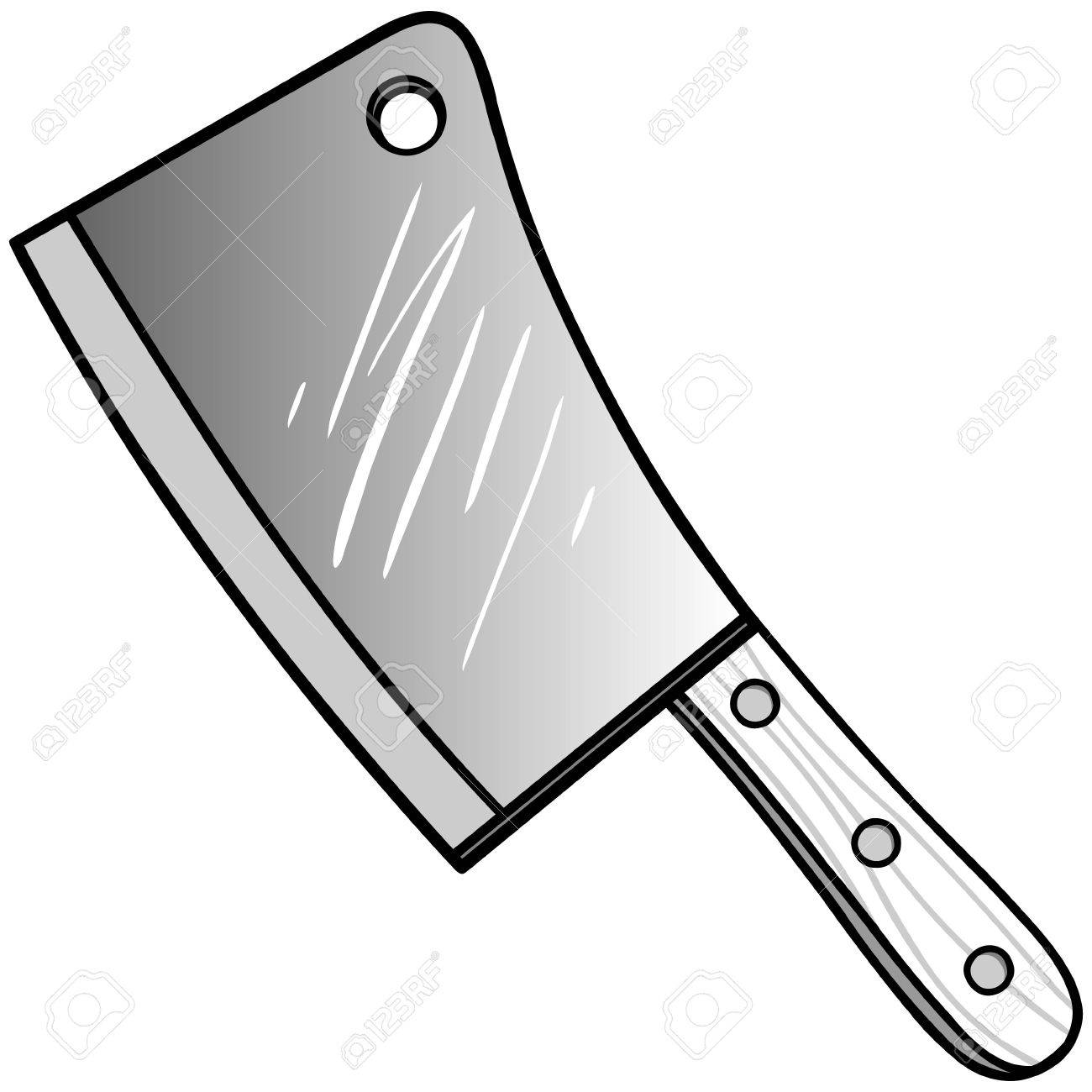Butcher knife clipart 3 » Clipart Station.