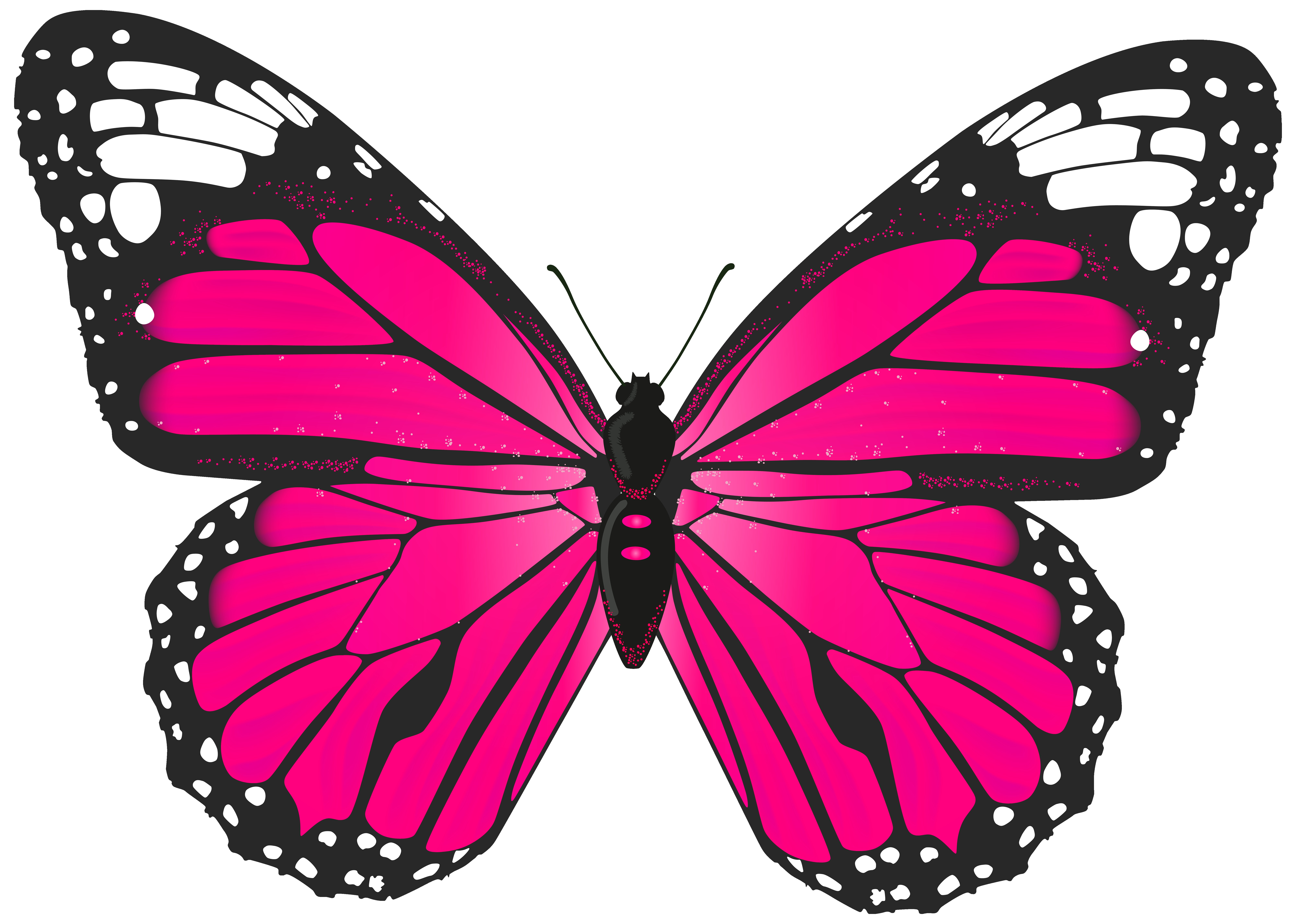 For Pink Butterflies Clipart Butterfly PNG Transparent Clip Art.