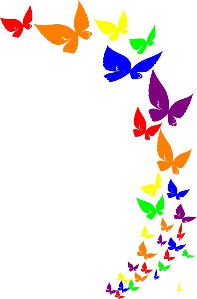 Download free clipart butterfly borders 20 free Cliparts | Download ...