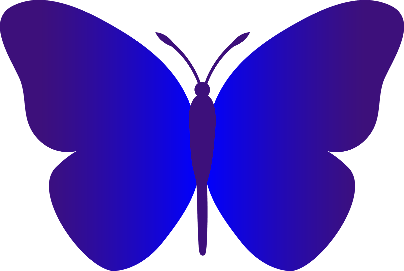Shapes clipart butterfly, Shapes butterfly Transparent FREE.