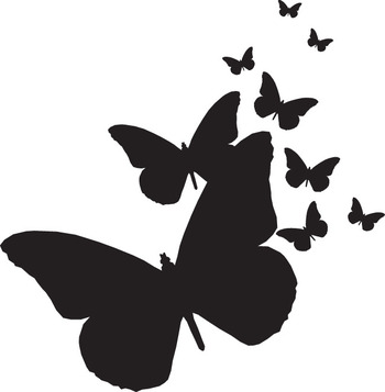 Free Butterfly Silhouette, Download Free Clip Art, Free Clip.