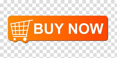 Buy Now logo, Buy Now Orange Button transparent background.