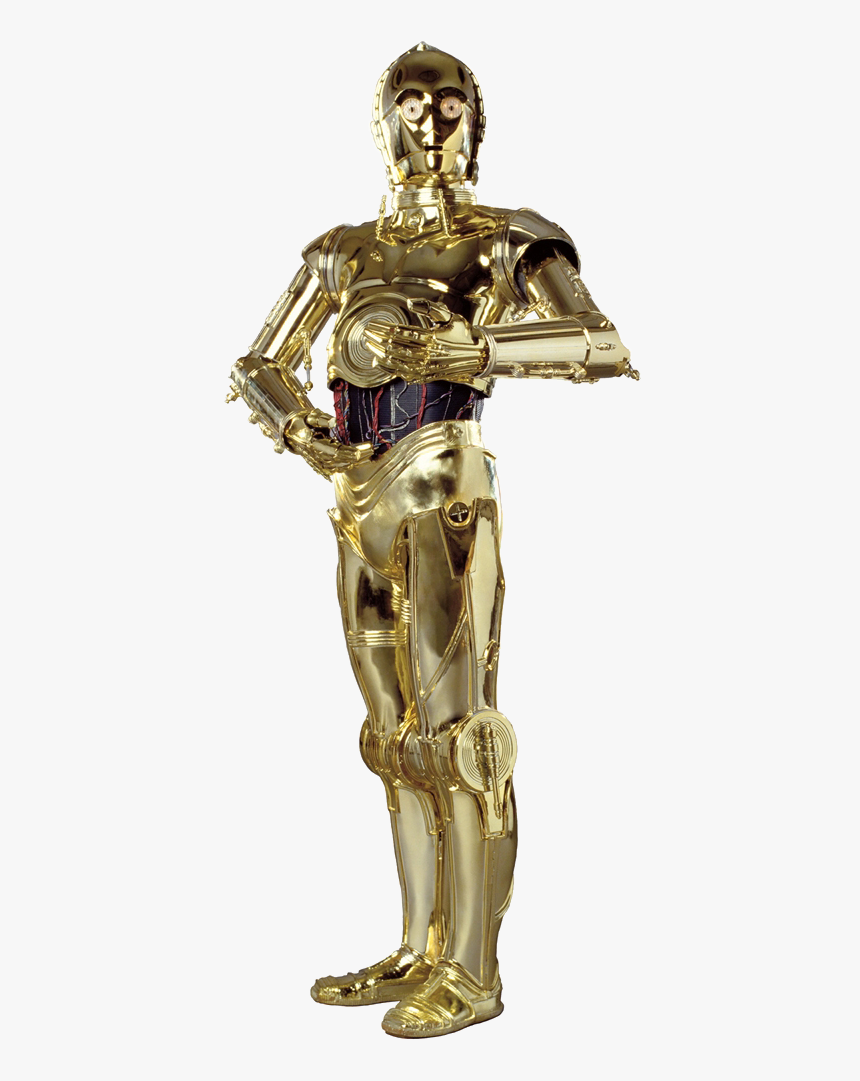 Star Wars C3p0 Png, Transparent Png.