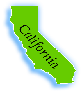 California Map Clip Art.