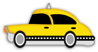 Taxi Cab Clipart.