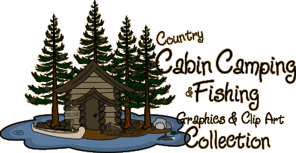 The Cabin Camping Fishing Collection Country Cabins,Fishing.