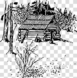 Mountain Cabin transparent background PNG cliparts free.
