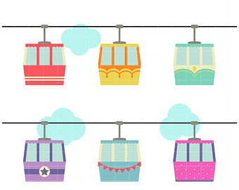 Clipart cable car.
