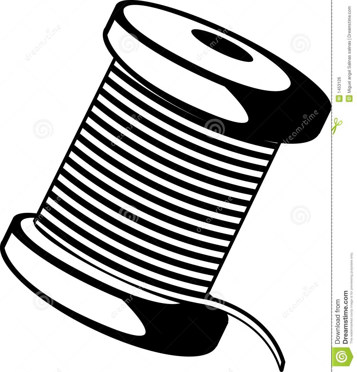 Cable Reel Stock Illustrations.