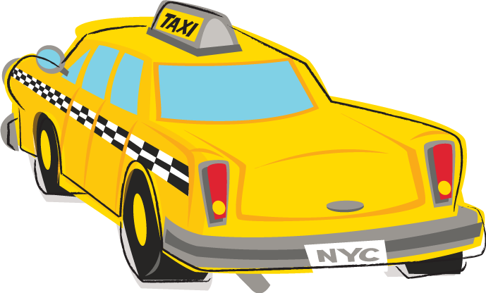 Taxi Driver Clipart.