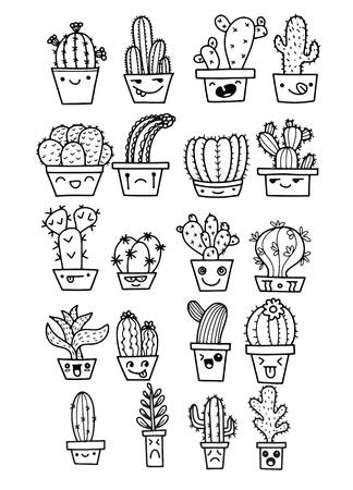 cactus clip art black and white free 20 free Cliparts | Download images ...