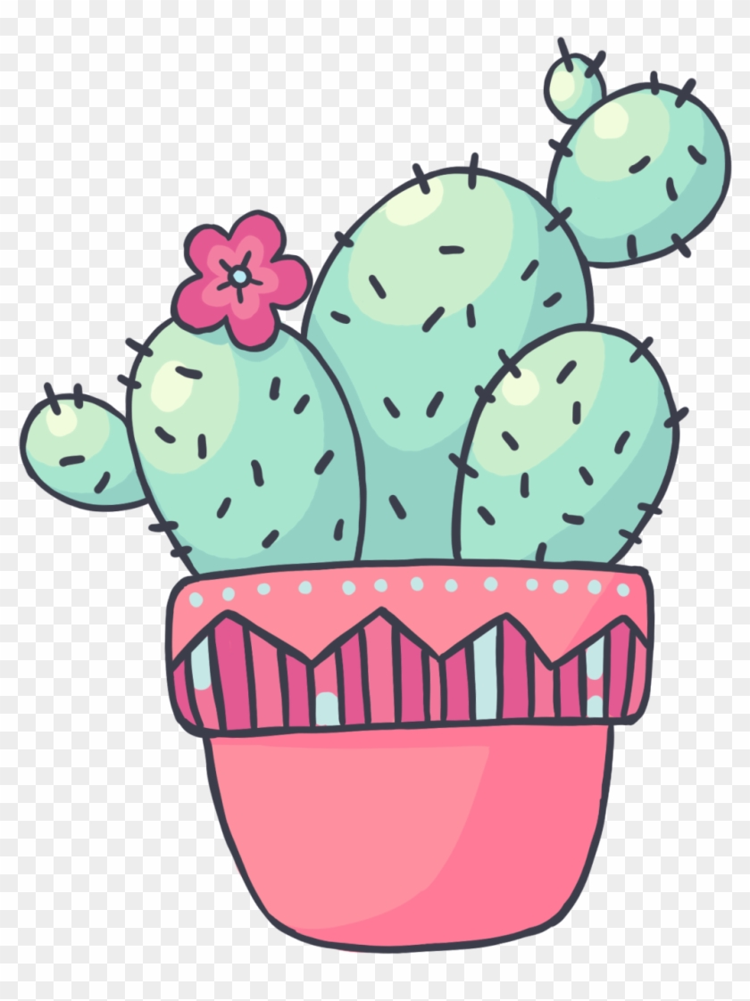 Drawing Cactus Adorable Transparent Clipart Free Download.