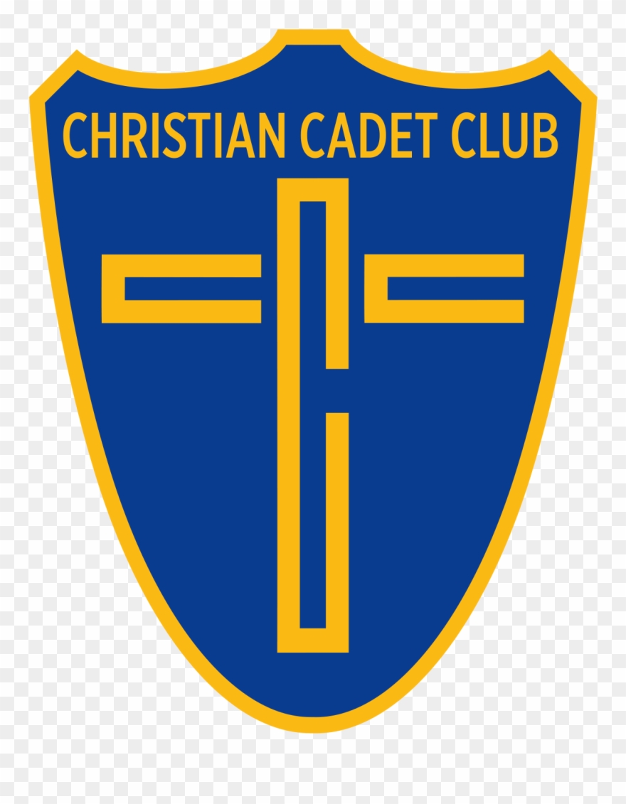 Christian Cadet Club Emblem Blue And Gold.