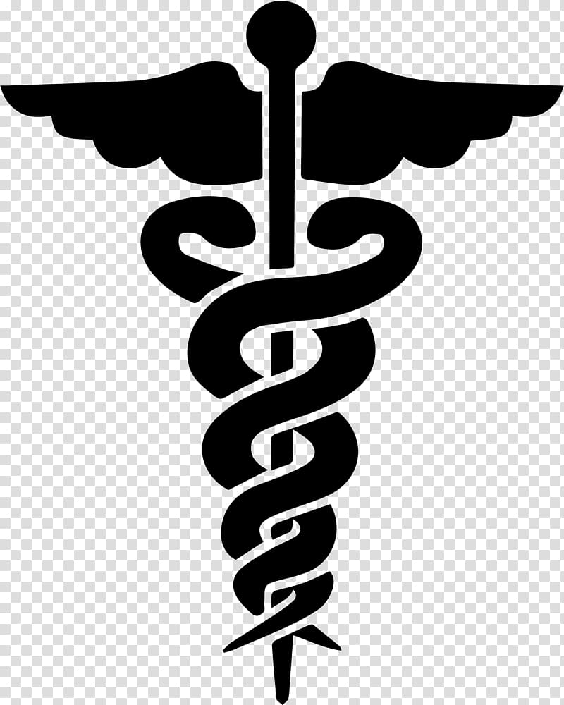 Staff of Hermes Caduceus as a symbol of medicine Physician.