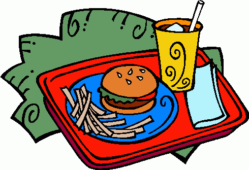 Kids In Cafeteria Clipart.