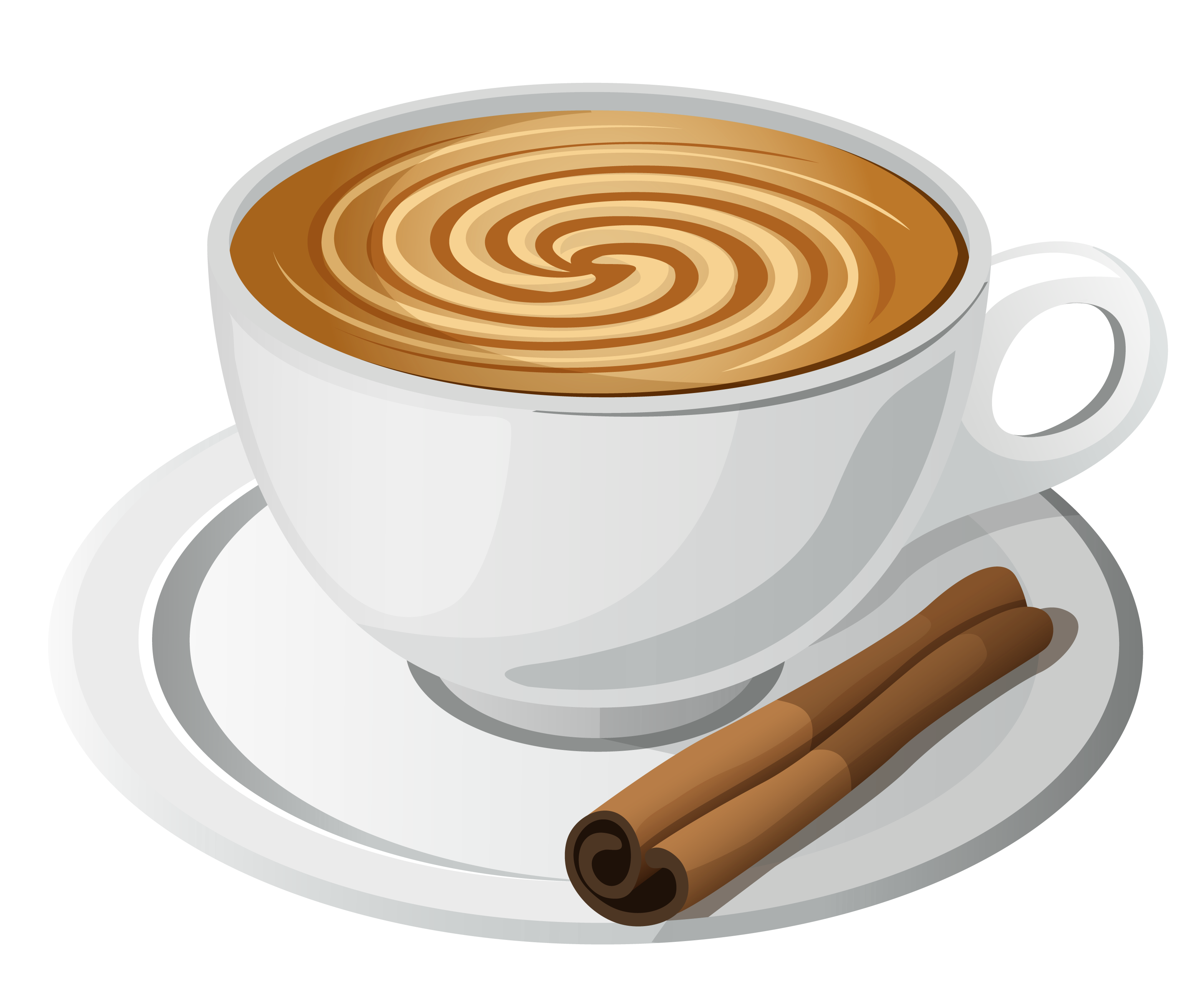 Cup of Coffee PNG Vector Clipart.