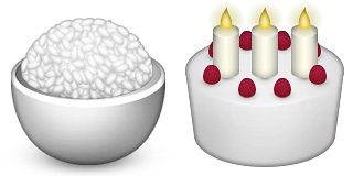 Guess Up Emoji Rice Cake.