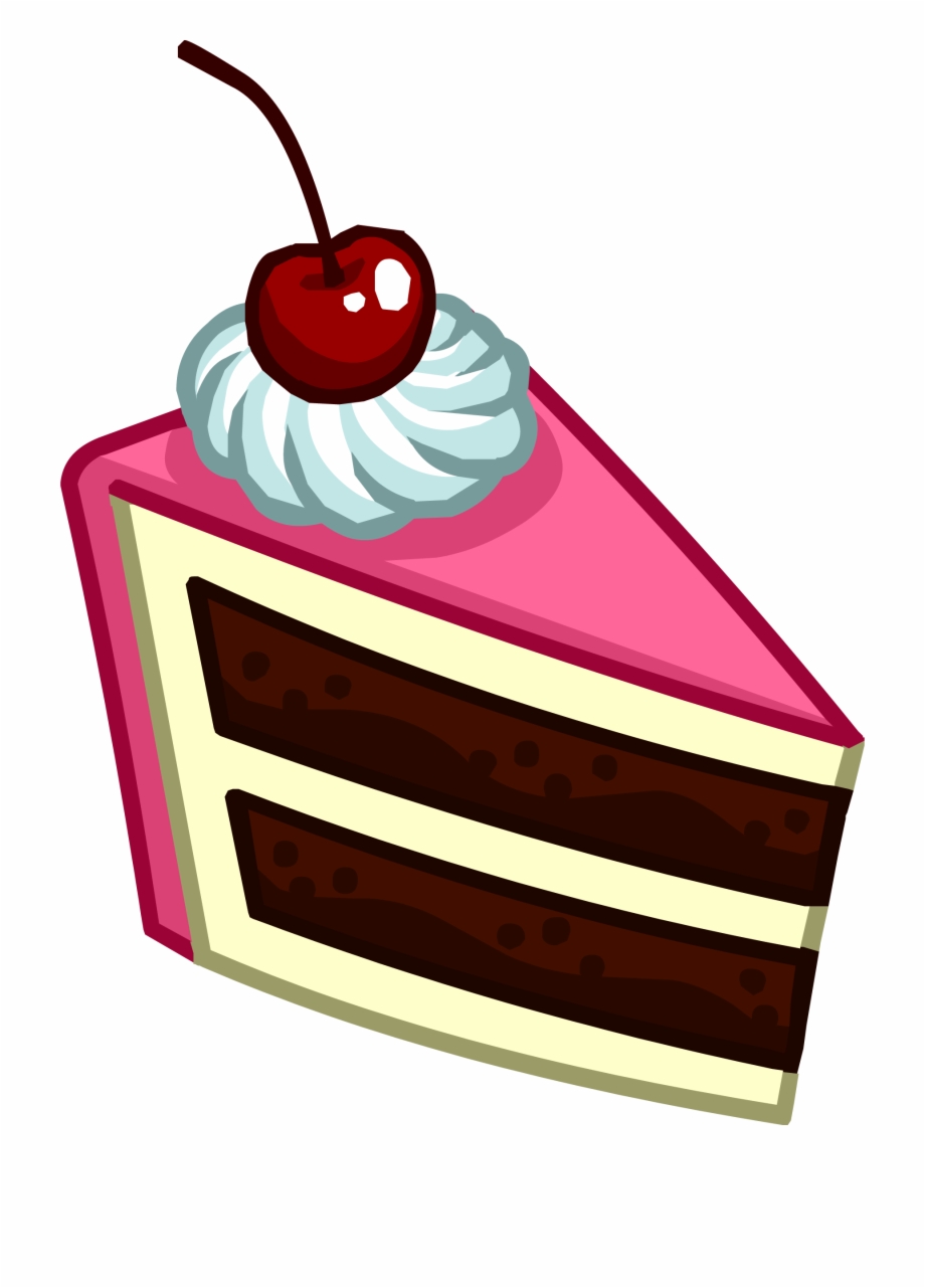 Slice Of Cake Icon Club Penguin Pin Png.