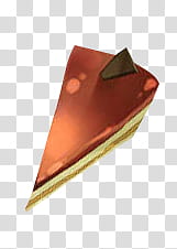 chocolate cake slice transparent background PNG clipart.