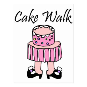 Cake Walk Postcards.