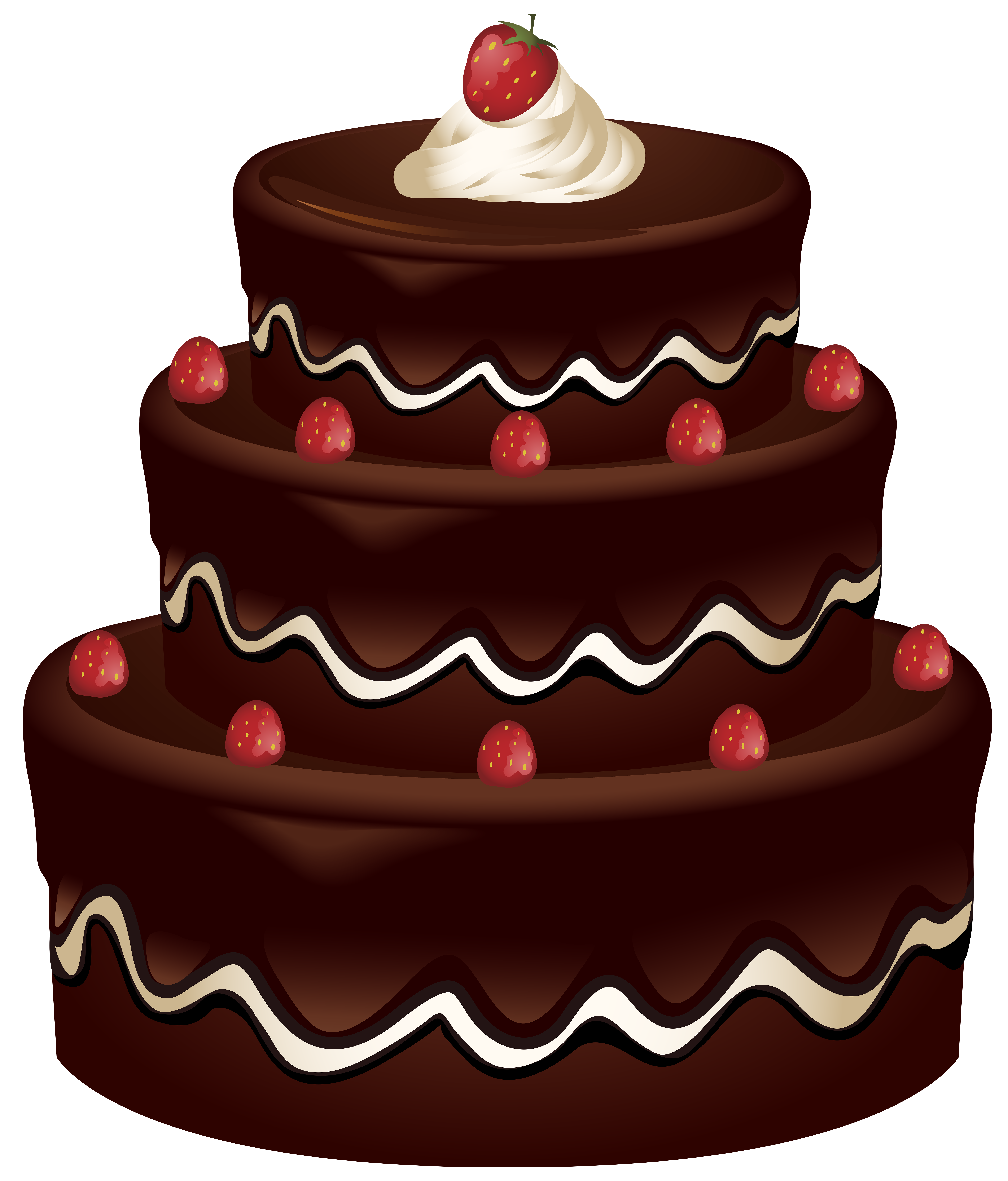 Cake Clip Art PNG Image.