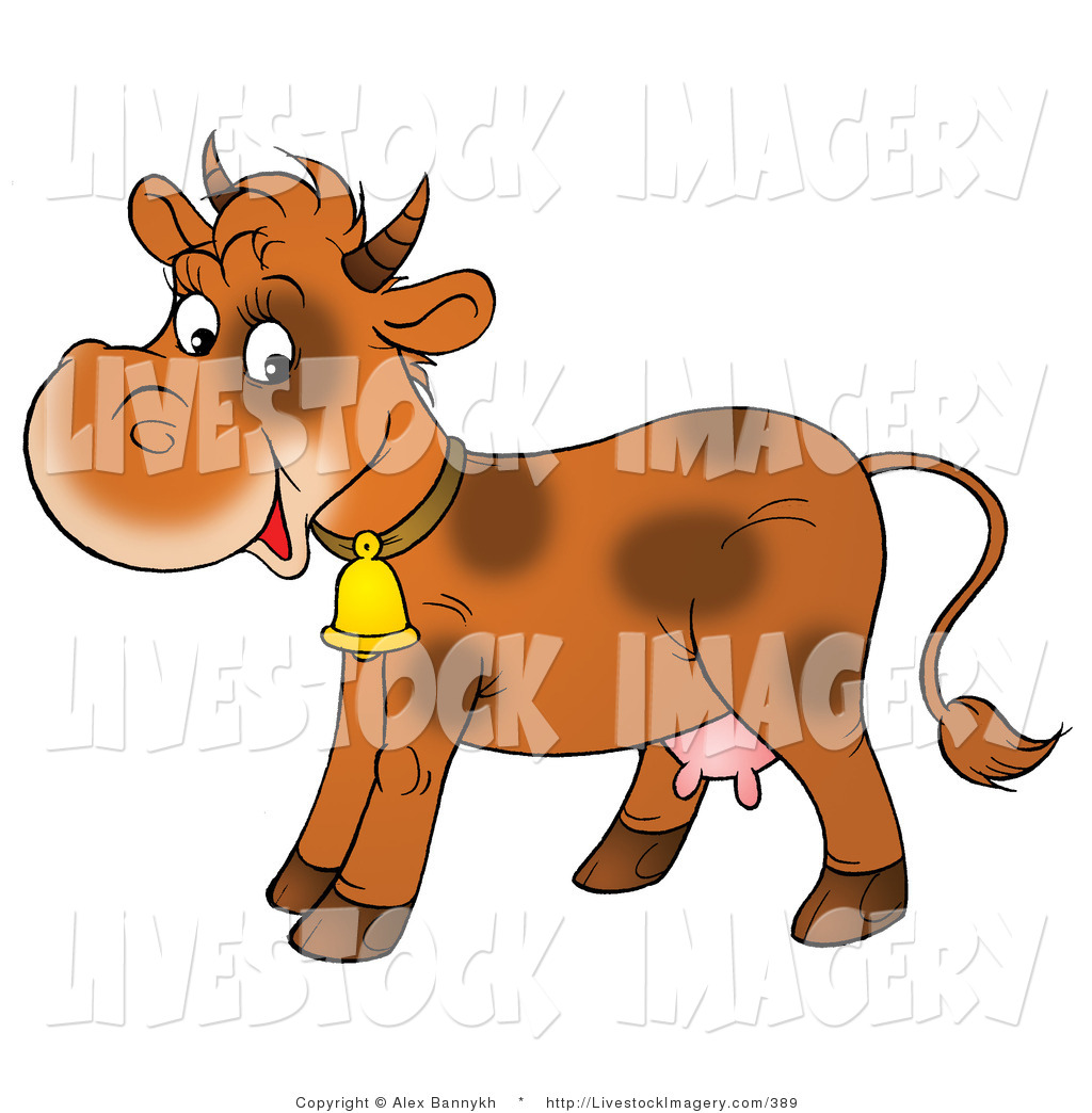 Calf Clipart Page 1.