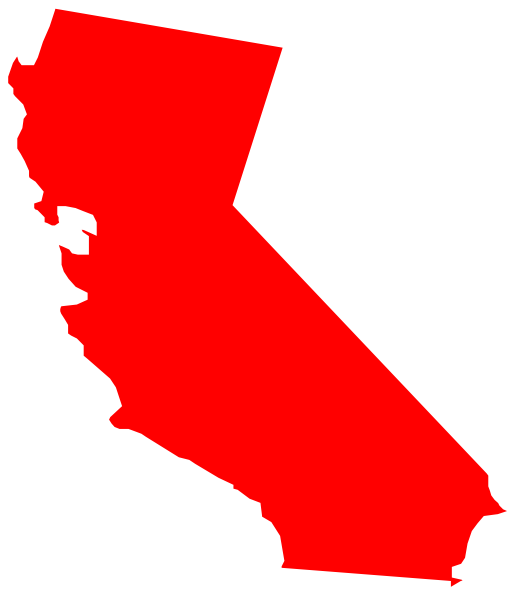 California Map Clip Art.