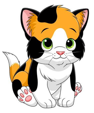 Calico Cat Clip Art