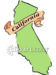 State of california clip art.